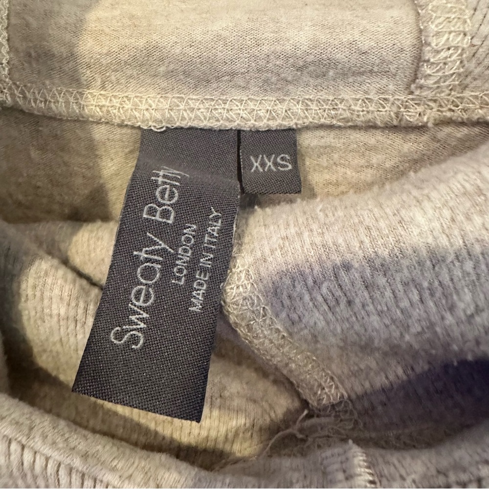 Sweaty Betty Pullover‎ Hoodie SZ XXS Small Oatmeal BEIGE TAN GYM SWEATSHIRT YOGA - Picture 3 of 11